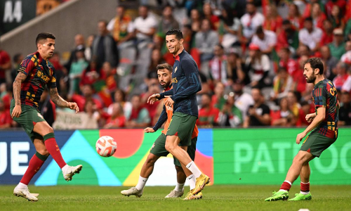 ലോകകപ്പ്: പോർച്ചുഗൽ ടീമായി; ക്രിസ്റ്റ്യാനോ, ബ്രൂണോ ടീമിൽ