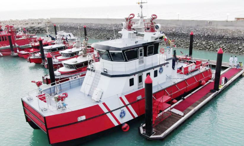 കുവൈത്ത് ഫയർഫോഴ്സ് അത്യാധുനിക ബോട്ട് പുറത്തിറക്കി