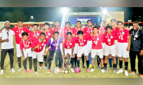 സി.ബി.എസ്.ഇ ഒമാൻ ക്ലസ്റ്റർ ഫുട്ബാൾ: അൽ ഗൂബ്ര ഇന്ത്യൻ സ്കൂൾ ജേതാക്കൾ