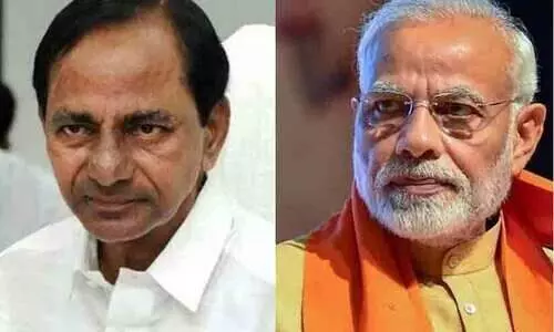 KCR and Modi