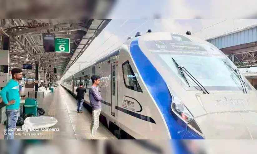 മികച്ച സൗകര്യങ്ങൾ, അതിവേഗം ഈ വന്ദേഭാരത്​ ട്രെയിൻ