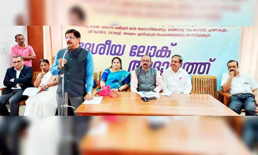 ലോക് അദാലത്; ജില്ലയിൽ 19,717 കേസ്​ തീർപ്പാക്കി