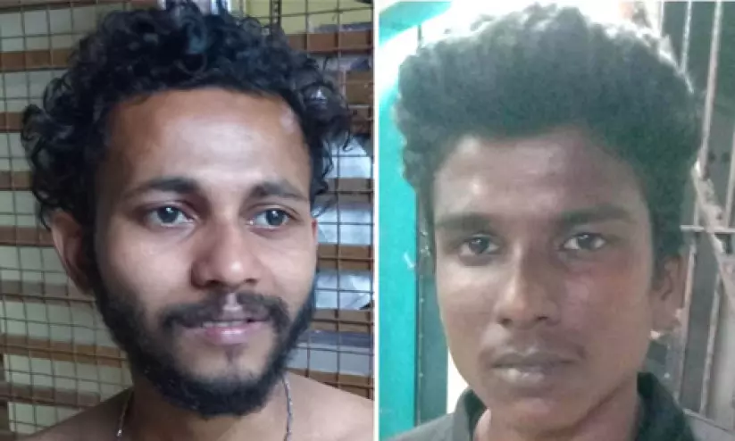 പൊതുമരാമത്ത് പണികള്‍ക്കായി സൂക്ഷിച്ചിരുന്ന മോട്ടോര്‍ പമ്പ് മോഷ്ടിച്ച പ്രതികള്‍ പിടിയില്‍