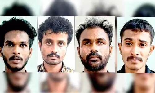 കഞ്ചാവുമായി നാല് യുവാക്കള്‍ പിടിയില്‍