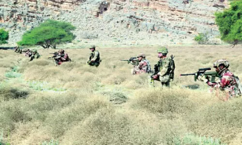 ഒ​മാ​ൻ-​ബ്രി​ട്ടീ​ഷ് സം​യു​ക്ത സൈ​നി​കാ​ഭ്യാ​സം സ​മാ​പി​ച്ചു​