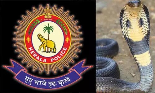 പാമ്പു കടിച്ചു സാറെ​; യുവാവ്​ അർധരാത്രി അഭയം തേടി സ്​റ്റേഷനിൽ