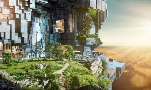 ദി ലൈൻ ഭാവി പാർപ്പിട നഗരത്തിന്റെ പ്രദർശനം റിയാദിൽ