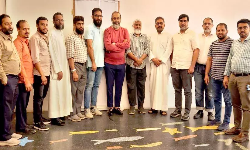 നൂർ മുഹമ്മദ് സേട്ടിന് ഹുദാ സെന്റർ സ്വീകരണം നൂർ മുഹമ്മദ് സേട്ടിന് ഹുദാ സെന്റർ സ്വീകരണം