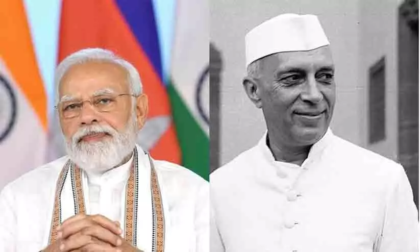 നമ്മുടെ രാജ്യത്തിന് അദ്ദേഹം നൽകിയ സംഭാവനകൾ സ്മരിക്കുന്നു; നെഹ്റുവിന് ആദരമർപ്പിച്ച് പ്രധാനമന്ത്രി നരേന്ദ്ര മോദി