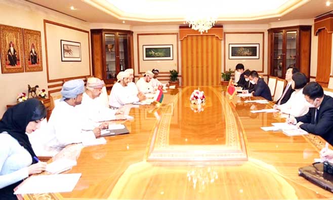 ഉഭയകക്ഷി സഹകരണം മെച്ചപ്പെടുത്താൻ ഒമാനും ചൈനയും ഉഭയകക്ഷി സഹകരണം മെച്ചപ്പെടുത്താൻ ഒമാനും ചൈനയും