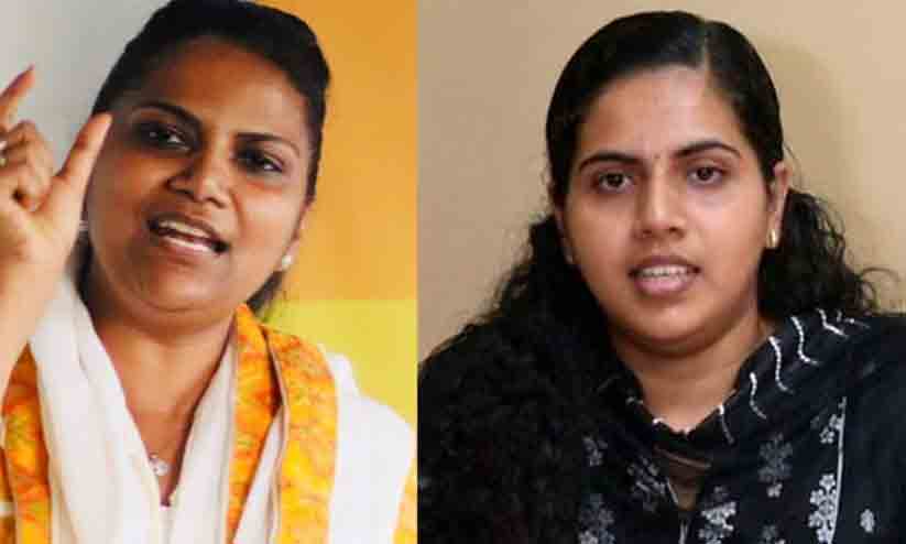 Jebi Mather, Arya rajendran Jebi Mather, Arya rajendran