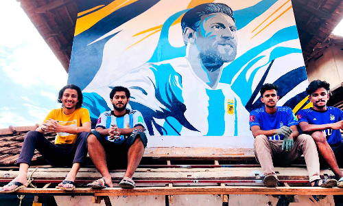 ആ​ര​വ​ത്തി​നൊ​രു​ങ്ങി അ​രീ​ക്കോ​ട്ടെ ഫു​ട്​​ബാ​ൾ  ഗ്രാ​മ​ങ്ങ​ൾ...