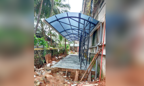 പൊതുവഴി കൈയേറി ഗ്രാമപഞ്ചായത്ത് കെട്ടിടം നിർമിക്കുന്നതായി പരാതി