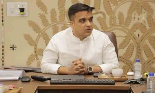 Gujarat minister Harsh Sanghavi