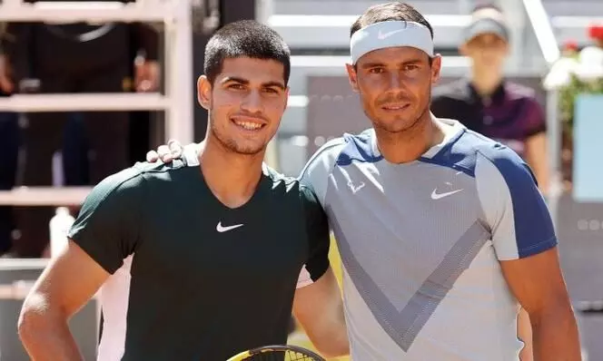 പരിക്കിൽ നിസ്സഹയനായി അൽകാരസ്; ഒന്നാം നമ്പർ തിരിച്ചുപിടിക്കാൻ നദാൽ