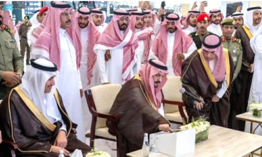 റിയാദ് വിമാനത്താവളത്തിൽ വിപുല സൗകര്യം; പുതിയ രണ്ട് അന്താരാഷ്ട്ര ടെർമിനലുകൾ തുറന്നു റിയാദ് വിമാനത്താവളത്തിൽ വിപുല സൗകര്യം; പുതിയ രണ്ട് അന്താരാഷ്ട്ര ടെർമിനലുകൾ തുറന്നു