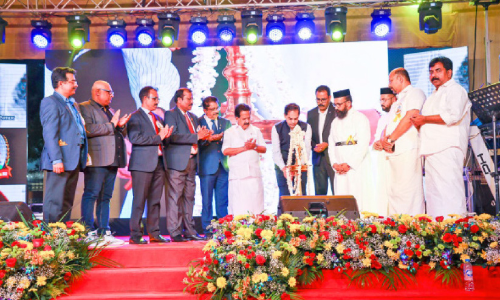 ആ​ഘോ​ഷ​മാ​യി സെ​ന്‍റ്​ തോ​മ​സ്​ പ​ള്ളി​യി​ലെ  കൊ​യ്ത്തു​ത്സ​വം