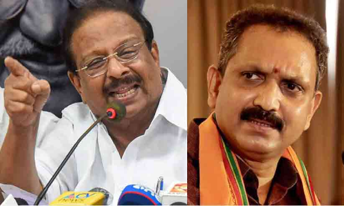 ജീവനുള്ള ഒരു കോണ്‍ഗ്രസുകാരനും ബി.ജെ.പിക്കൊപ്പം വരില്ല; സുരേന്ദ്രൻ ആളും തരവും നോക്കി കളിക്കണം -കെ. സുധാകരൻ