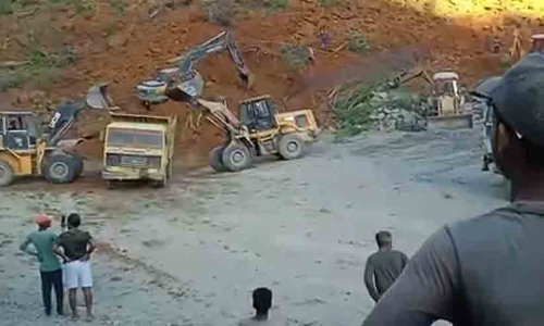 Mizoram Stone Quarry Collapse
