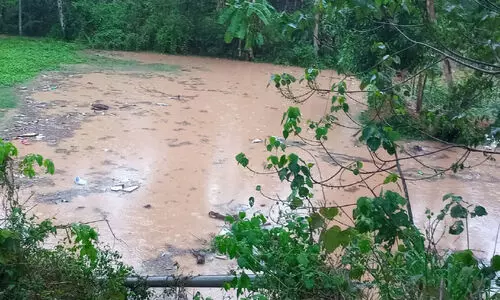 ദേശീയപാതയുടെ അശാസ്ത്രീയ നിർമാണം പ്രദേശം വെള്ളത്തിൽ