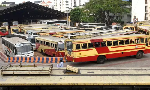 bus stand demolished