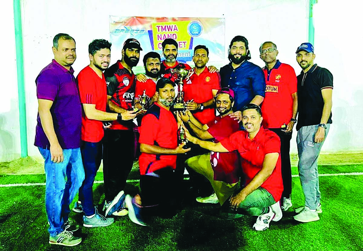 Wills Sidarpally Wins TMWA Nano Cricket Tournament