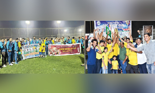 Sports lovers in Dammam welcomes World Cup