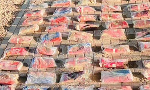 128 കി​ലോ​ഗ്രാം ഹ​ഷീ​ഷ് പി​ടി​കൂ​ടി