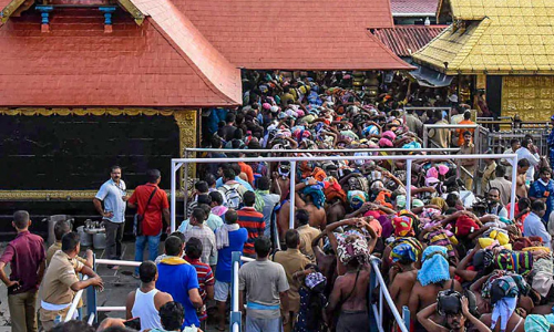 ശബരിമല: ആദ്യ ബാച്ച് പൊലീസ് സംഘം ചുമതലയേറ്റു; സുരക്ഷാസംവിധാനങ്ങൾ ശക്തിപ്പെടുത്തി