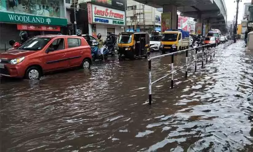 kochi water logging kochi water logging