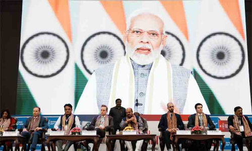 ടെക്​ സമ്മിറ്റ് തുടങ്ങി; പാവപ്പെട്ടവരുടെ ഉന്നതിക്ക് സാ​ങ്കേതികത ഉപയോഗപ്പെടുത്തും -മോദി