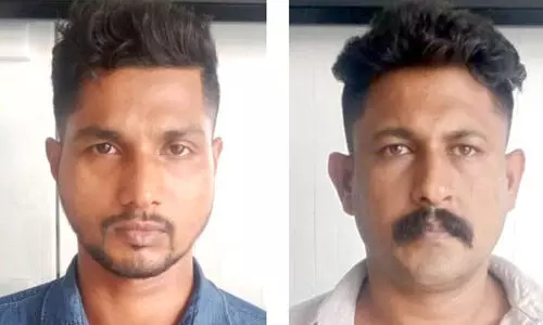 നിരവധി മോഷണ കേസിലെ പ്രതികളായ രണ്ടുപേർ പിടിയിൽ