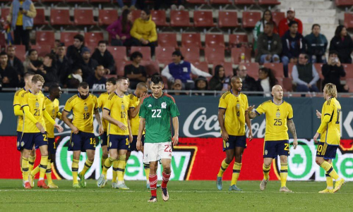 ലോകകപ്പ് കളിക്കുന്ന മെക്സിക്കോയെ സന്നാഹത്തിൽ വീഴ്ത്തി നേരത്തെ പുറത്തായ സ്വീഡൻ