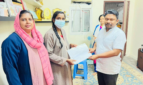 Distressed Kottayam native returns