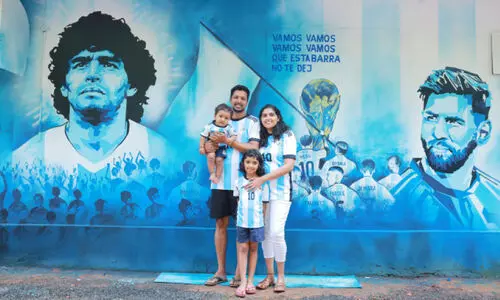 അർജന്റീന ഈ വീടിന്റെ ഐശ്വര്യം