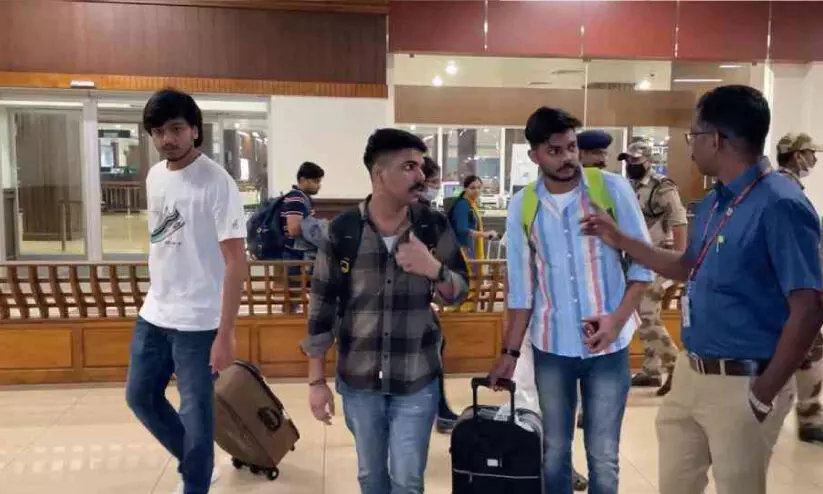 മ്യാൻമറിൽ കുടുങ്ങിയവരെ നാട്ടിലെത്തിച്ചു