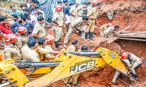 Landslide in Mariyappalli