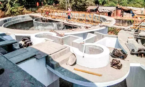 Construction of drinking water project is in final stage