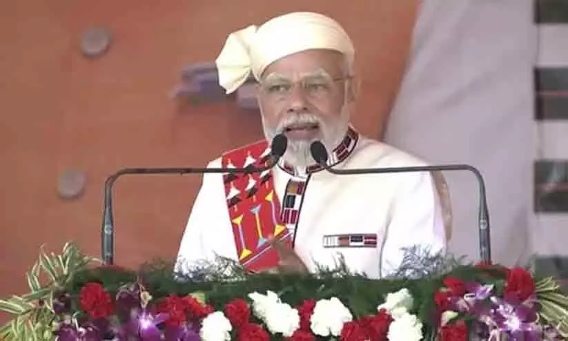 ‘Cant link development to polls, politics’: PM on new Arunachal airport