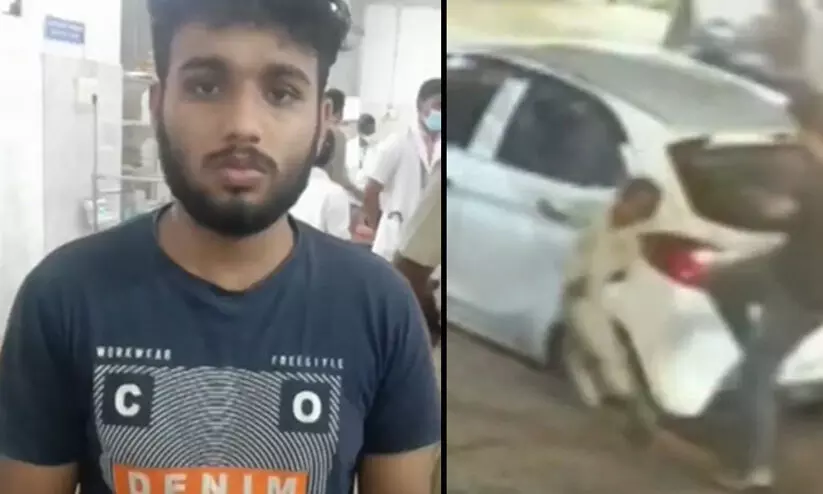 കാറിൽ ചാരിനിന്ന കുട്ടിയെ ചവിട്ടിയ കേസിൽ പ്രതിക്ക് ജാമ്യം കാറിൽ ചാരിനിന്ന കുട്ടിയെ ചവിട്ടിയ കേസിൽ പ്രതിക്ക് ജാമ്യം