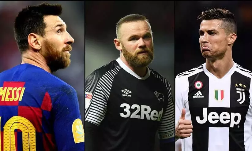 Wayne Rooney takes well-timed swipe at Cristiano Ronaldo as he labels Lionel Messi the GREATEST player of all time