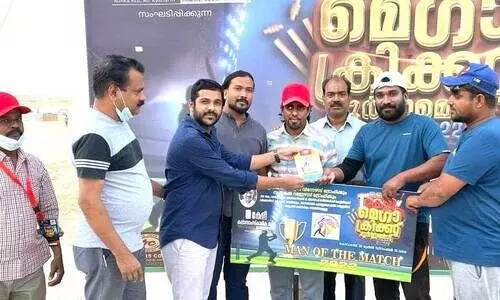 സ​ഫാ​മ​ക്ക-​കേ​ളി മെ​ഗാ ക്രി​ക്ക​റ്റ്; ആ​ദ്യ റൗ​ണ്ട് മ​ത്സ​ര​ങ്ങ​ൾ അ​വ​സാ​ന ഘ​ട്ട​ത്തി​ൽ