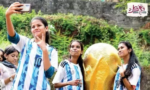 ലോകകപ്പ്​ ആവേശം ആ​കാശത്തോളം