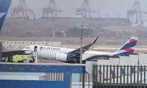 Plane Hits Fire Truck During Takeoff In Peru