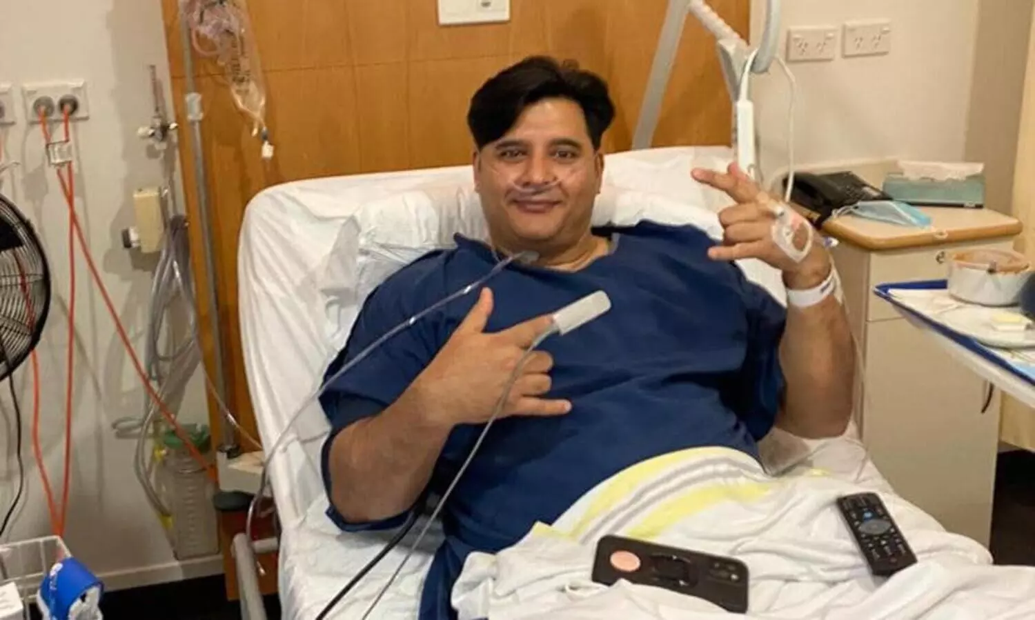 Actor abbas Shares His Hospital Picture, Write up Went Viral