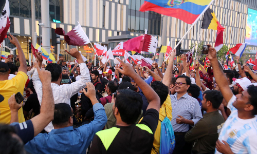 Hayyakum Fi Qatar fans event Hayyakum Fi Qatar fans event