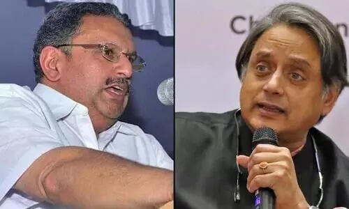 തരൂരിന്റെ പരിപാടിയിൽ പ​ങ്കെടുത്തവർക്കെതിരെ നടപടിയുണ്ടാവില്ല; മാറ്റിയതിൽ വിവാദം വേണ്ടെന്ന് മുരളീധരൻ