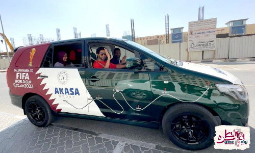 കടൽകടന്ന് ഇന്നോവയെത്തി; അഷ്റഫും കുടുംബവും ഖത്തറിലേക്ക്