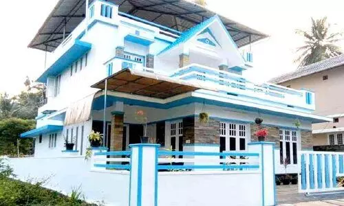 വൈറലായി ഫാസിലിന്‍റെ അർജന്‍റീന വീട്