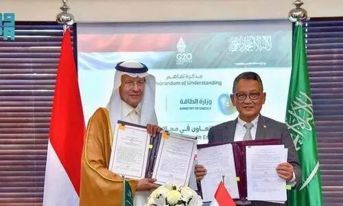 ഊർജരംഗത്തെ സഹകരണത്തിന് സൗദി -  ഇന്തോനേഷ്യ ധാരണാപത്രം ഒപ്പുവെച്ചു